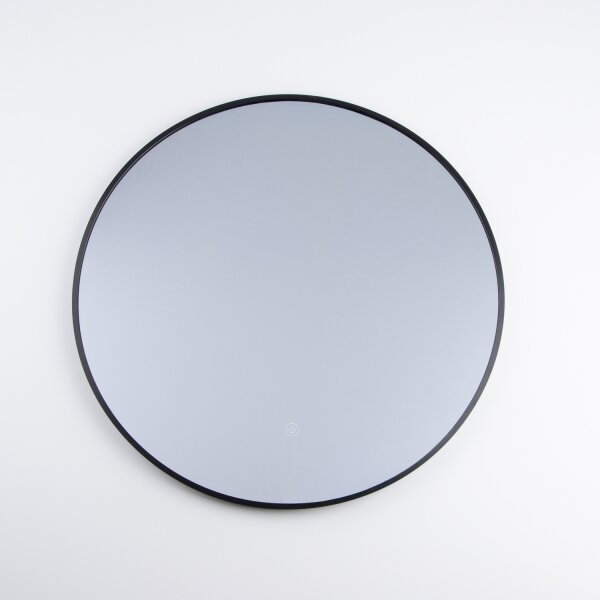 Brilagi-LED Specchio da bagno NOVARA LED/19W/230V 60 cm nero IP44 IRC 90 dimmer + CCT
