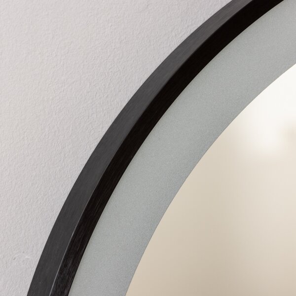 Brilagi-LED Specchio da bagno CANZO LED/25W/230V 50x80 cm nero IP44 CRI 90 dimmerabile + CCT