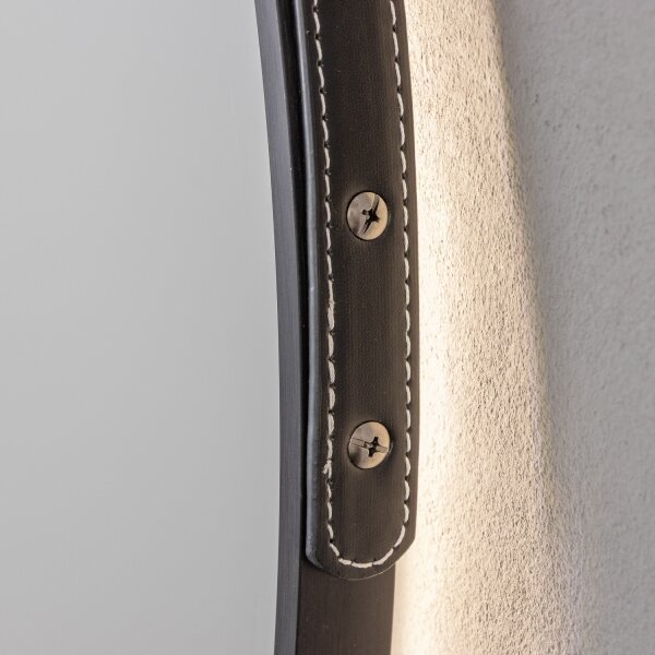 Brilagi-LED Specchio da bagno VERESE LED/19W/230V 60 cm nero IP44 CRI 90 dimmerabile + CCT