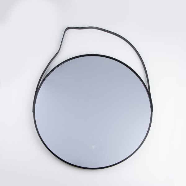 Brilagi-LED Specchio da bagno VERESE LED/19W/230V 60 cm nero IP44 CRI 90 dimmerabile + CCT