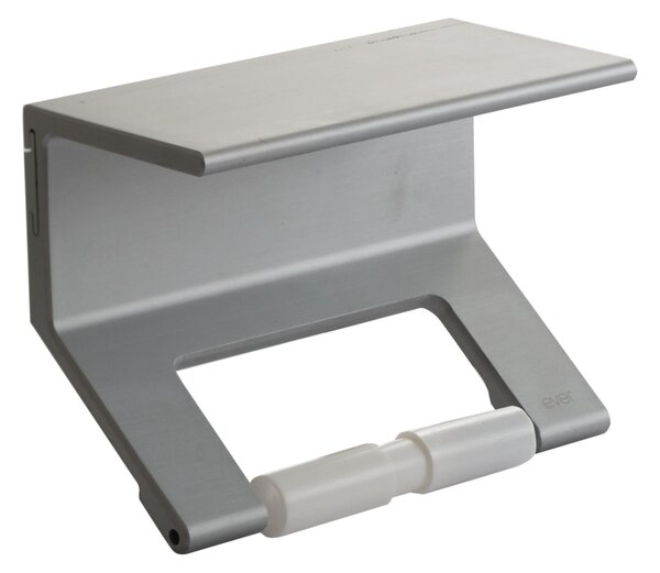Portarotolo Mensola di carta igienica dimensioni 200 mm Portata 150 kg made in italy finitura grigio porpora opaco