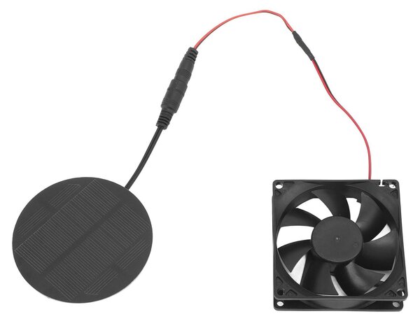 Ventilatore di scarico alimentato a energia solare - Potenza: 10W - Modello: Zerodistmgyo6qhna