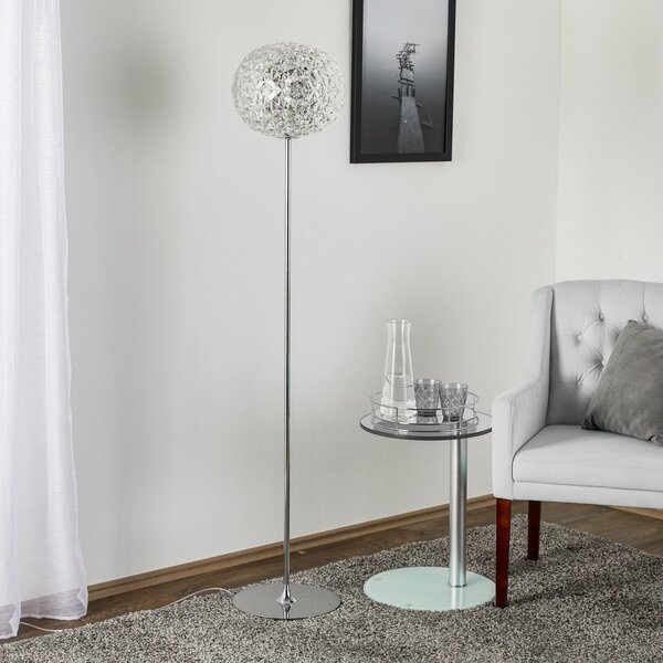 Lampada da terra Kartell, Planet, dimmerabile, Trasparente, Soggiorno, Plastica, Design