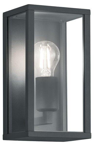 Applique da Esterno E27 in Pressofusione di alluminio Antracite