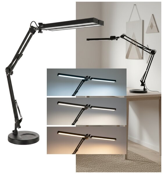 Brilagi - Lampada da tavolo dimmerabile VARIO LED/15W/230V 3000-6000K nera