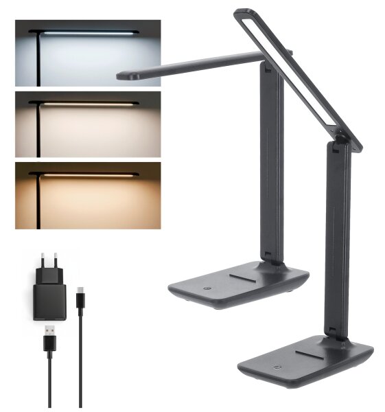 Brilagi -LED Lampada da tavolo dimmerabile VARIO LED/7W/230V 3000/4000/6500K antracite