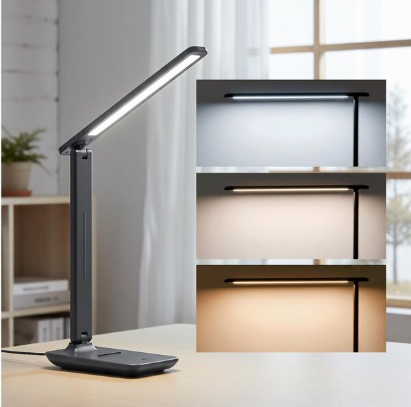 Brilagi -LED Lampada da tavolo dimmerabile VARIO LED/7W/230V 3000/4000/6500K antracite