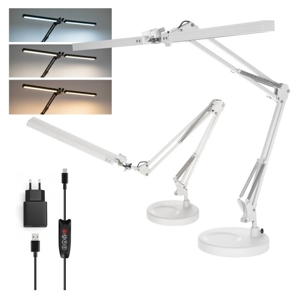 Brilagi - Lampada da tavolo dimmerabile VARIO LED/15W/230V 3000-6000K bianca