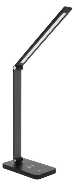 Brilagi - Lampada da tavolo LED dimmerabile a sfioramento con ricarica wireless QI LED/7W/5V 3000/4000/6000K nera