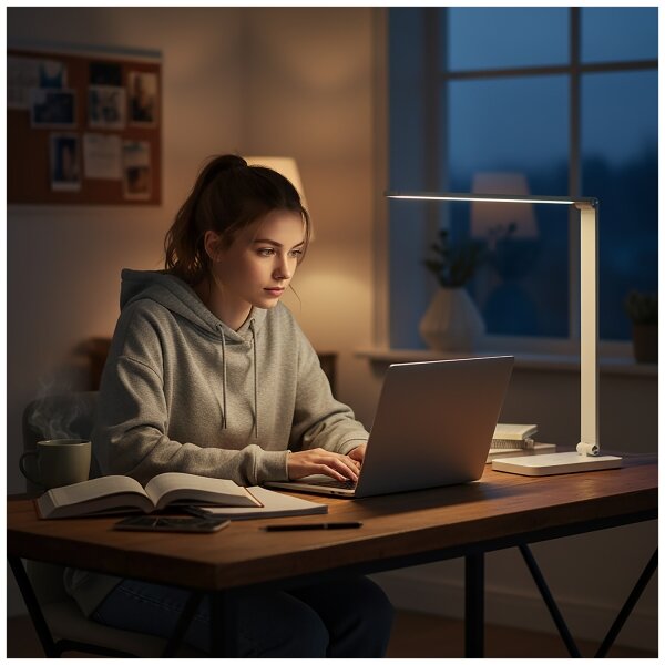 Brilagi - Lampada da tavolo LED dimmerabile a sfioramento con ricarica wireless QI LED/7W/5V 3000/4000/6000K bianca