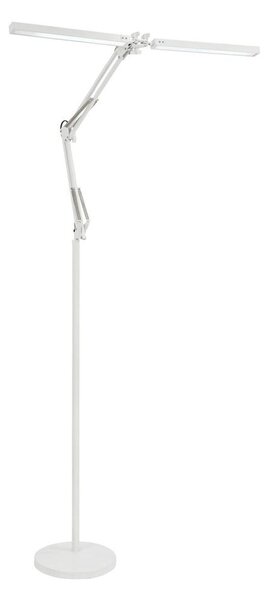 Brilagi - Lampada da terra LED flessibile dimmerabile VARIO LED/14W/230V 157 cm bianca