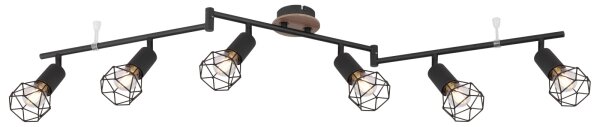 Globo 54802S-6H - Faretto XARA 6xE14/40W/230V