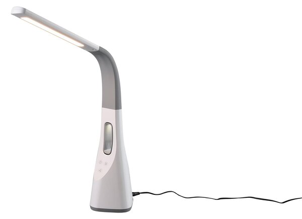 Lampada tavolo da Interno a LED in Plastica Bianco