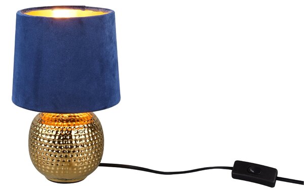 Lampada tavolo da Interno a LED in Metallo Oro