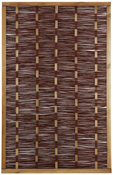 Pannello privacy da Giardino 115x180 cm in Salice Naturale