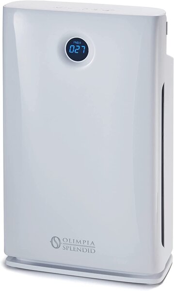 OLIMPIA SPLENDID Purificatore d'Aria Ionizzatore Filtro HEPA/Carbonio 3 Livelli di Velocit - Aura Di