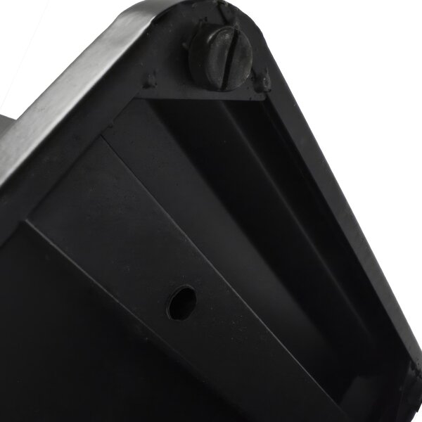 Cestino a colonna con posacenere dimensioni 330x30x h 1190 mm peso 19 kg bidone interno 14 L griglia spegni-sigaretta nella parte superiore uso interno/esterno nero opaco
