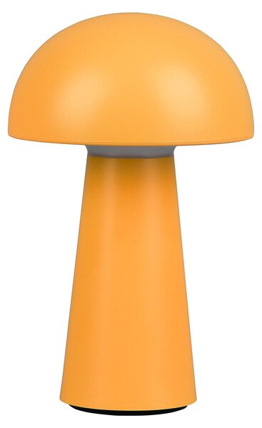 Lampada da Tavolo da Esterno a LED in Plastica Giallo Brillante