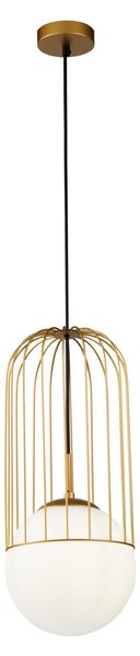 Lampada pendente Pendant in Metallo Tel Oro
