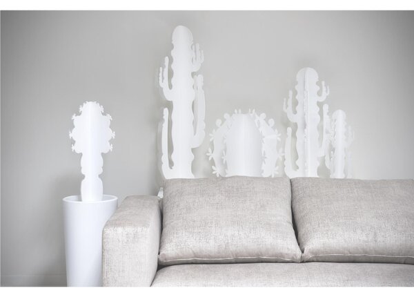 Oggetto decorativo CACTUS in Plexiglass Linea Decorativa Dimensioni 35x35x h 70 cm - peso 1,7 kg Colore Bianco