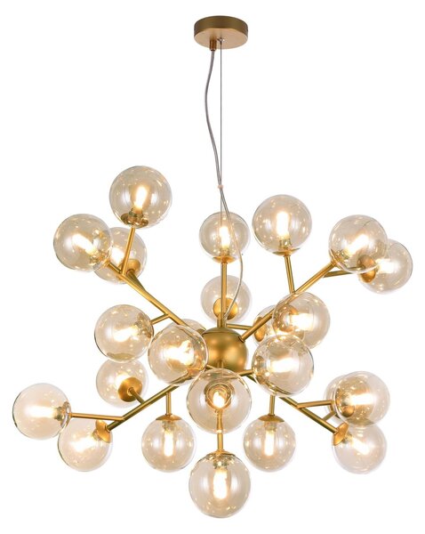Lampada pendente Modern in Metallo Dallas Oro