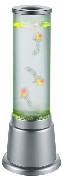Lampada tavolo da Interno a LED in Plastica Titanio