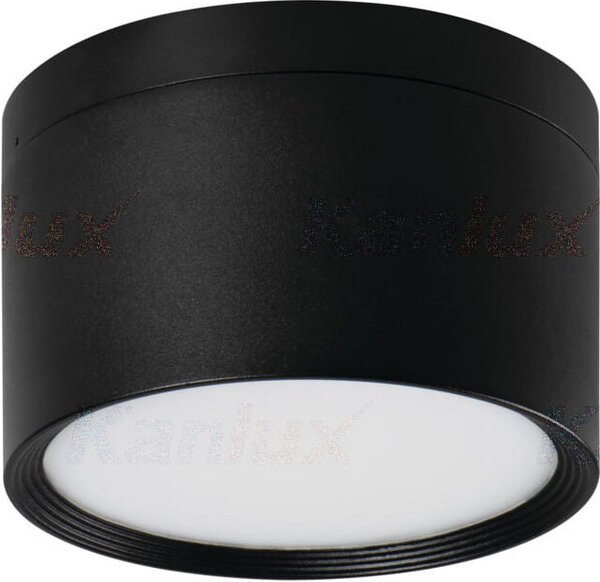 Faretto spot LED TIBERI nero 20W, bianco neutro, 2200 lm, alluminio, dimensioni: 11,3 x 17 x 17 cm, IP54, Kanlux
