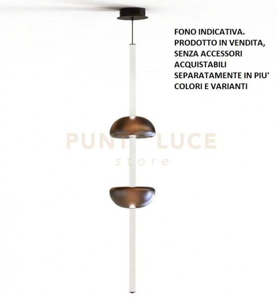 Kira-sl sospensione 1 luce led dimmerabile sdd 2800 - 5000 60w lume