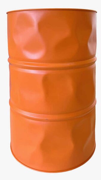 COMODINO BARREL HERMES H 60 CM 6 KG NAOR ORANGE