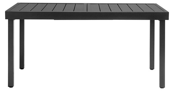 Tavolo Allungabile da Giardino 156/213x95x75 cm Pella in Ferro Antracite