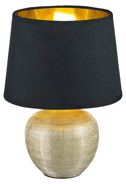 Lampada tavolo da Interno E14 in Vetroceramica Oro