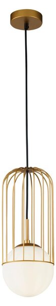 Lampada pendente Pendant in Metallo Tel Oro