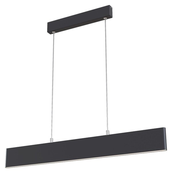 Lampada pendente Pendant in Metallo Step Nero