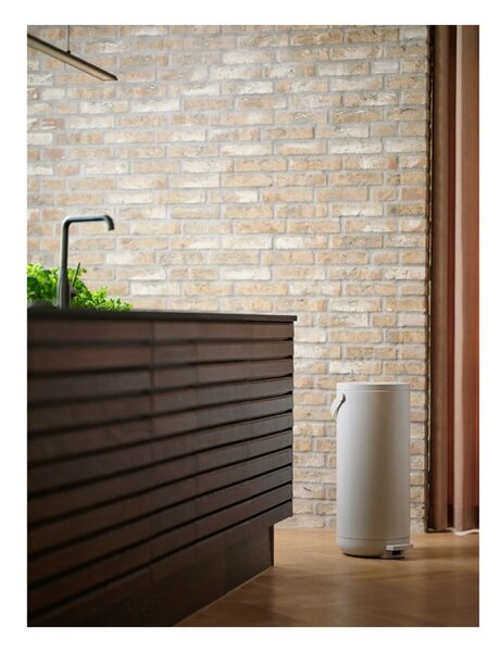 Bidone in plastica bianco 35 l Circular - Zone