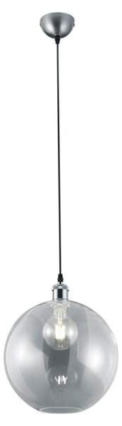 Lampada a Sospensione da Interno a LED in Metallo Nickel Opaco