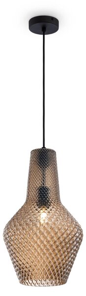 Lampada pendente Pendant in Metallo Tommy Nero