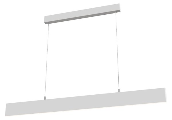 Lampada pendente Pendant in Metallo Step Bianco
