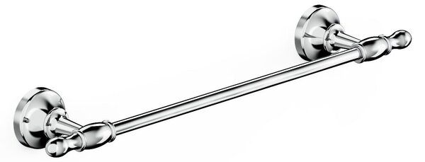 Porta Salviette da BIDET45 Cromato Collezione 900 Dimensione 45x8,4x h 5,5 cm in acciaio inox stile moderno cromo
