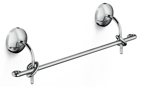 Porta Salviette da BIDET 32,5 Cromato Collezione RETRO' Dimensione 32,5x7x h 9 cm uno stile vintage FINITURA CROMO