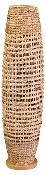 Lampada in rattan naturale da terra con attacco cm ø31xh119,5