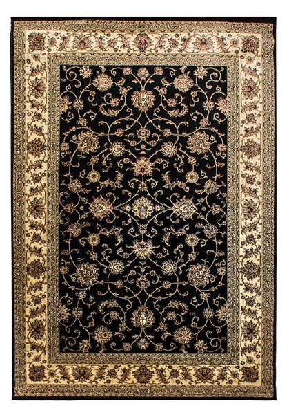 Tappeto in nero e oro 160x230 cm Marrakesh - Ayyildiz Carpets