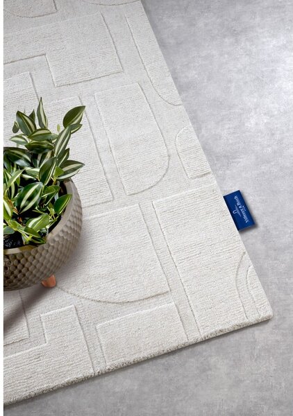 Passatoia color crema in lana intrecciata a mano 80x250 cm Alexis - Villeroy&Boch