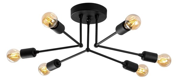Plafoniera nera Sparrow – Opviq lights