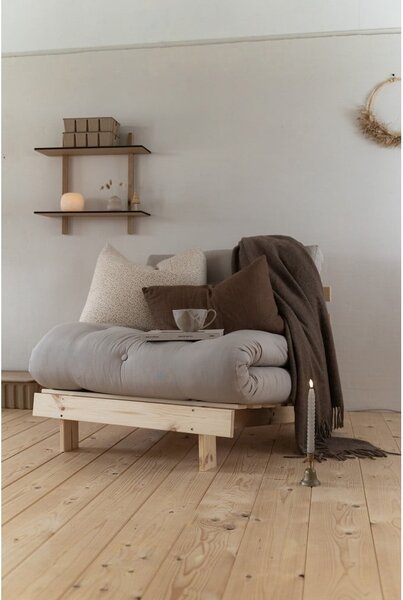 Poltrona variabile Raw/Beige Roots - Karup Design