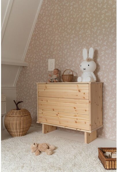 Cassettiera in legno di pino naturale Kommo - Karup Design