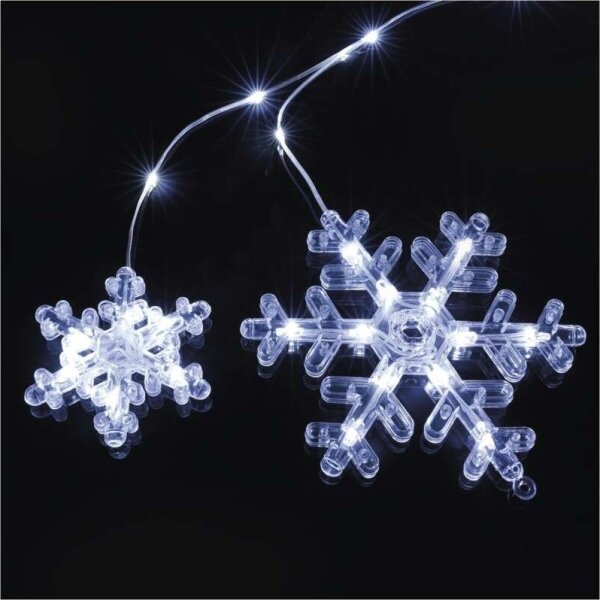 Catena luminosa LED da esterno 131 LED/1,6 m IP44 bianco freddo