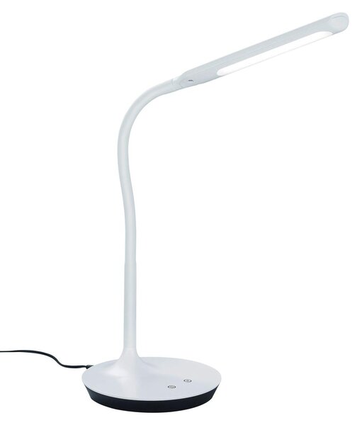 Lampada tavolo da Interno a LED in Plastica Bianco Opaco