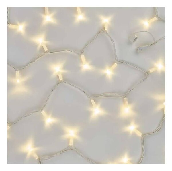 Catena luminosa LED per esterni 100 LED/10 m IP44, bianco caldo