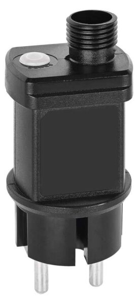 Catena luminosa LED da esterno 125 LED/1,9 m IP44 bianco caldo