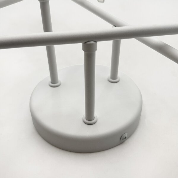 Lampadario a plafone MALENA 6xE14/5W/230V bianco
